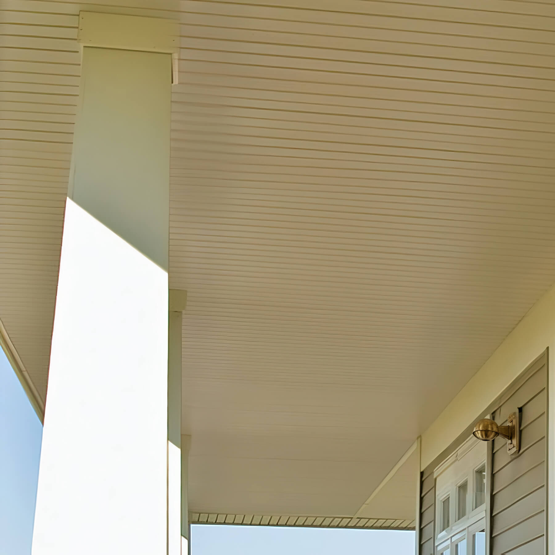 How We Installed a Soffit Under a Deck to Keep Pigeons Out