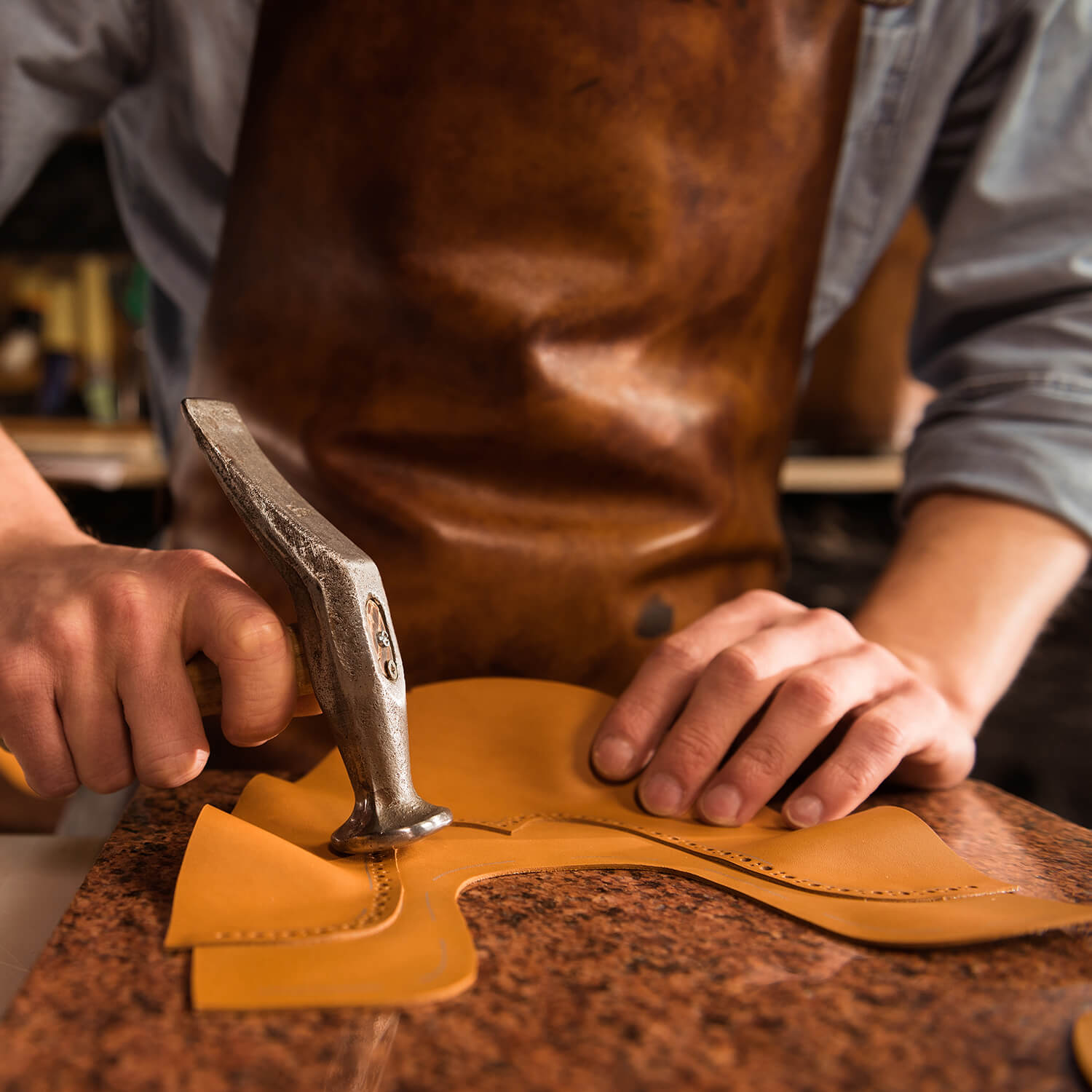 using leather for toolbelts